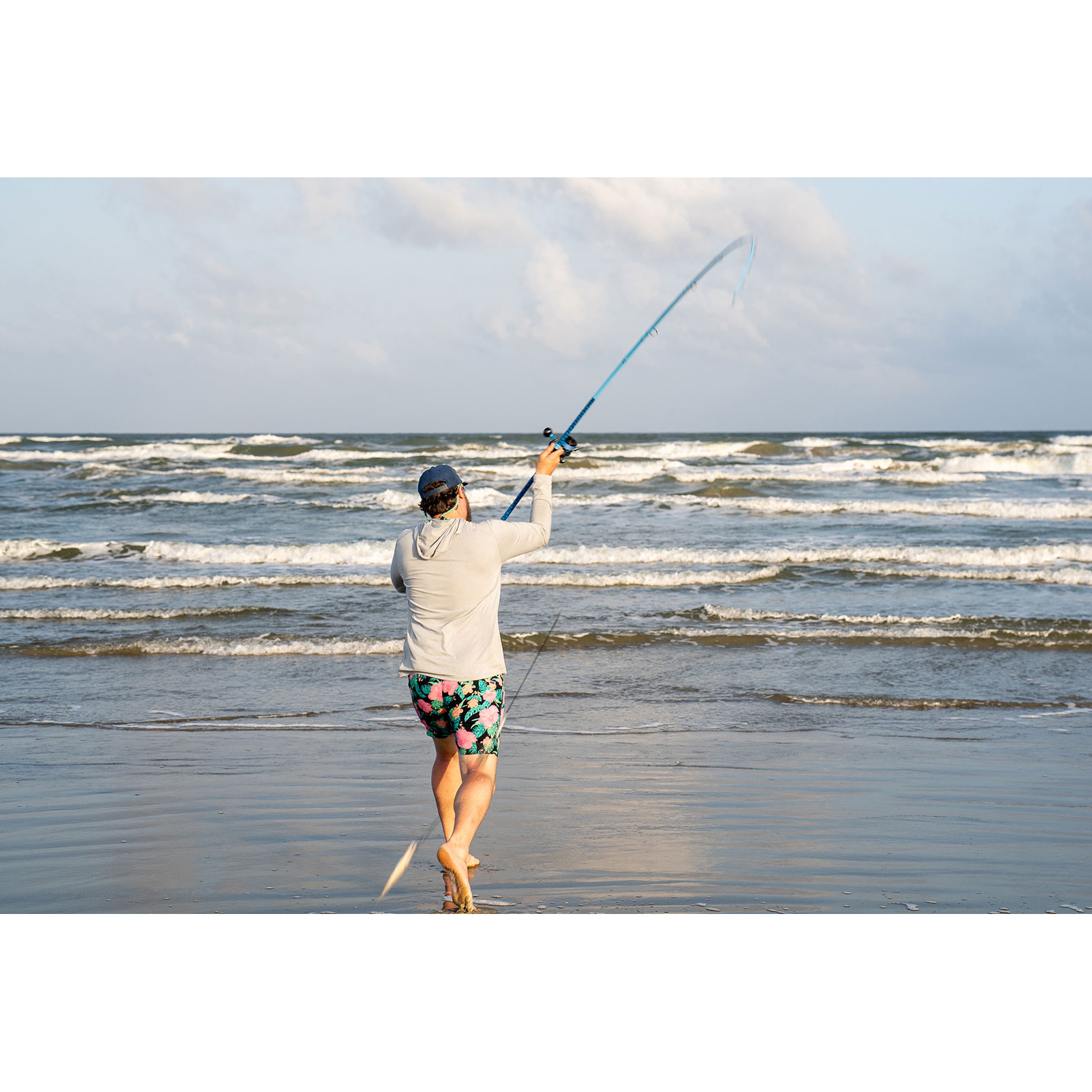 TFO Tidal Force 10ft 6in M 2PC Surf Spinning Rod (TF-S-1064-2)-img-4