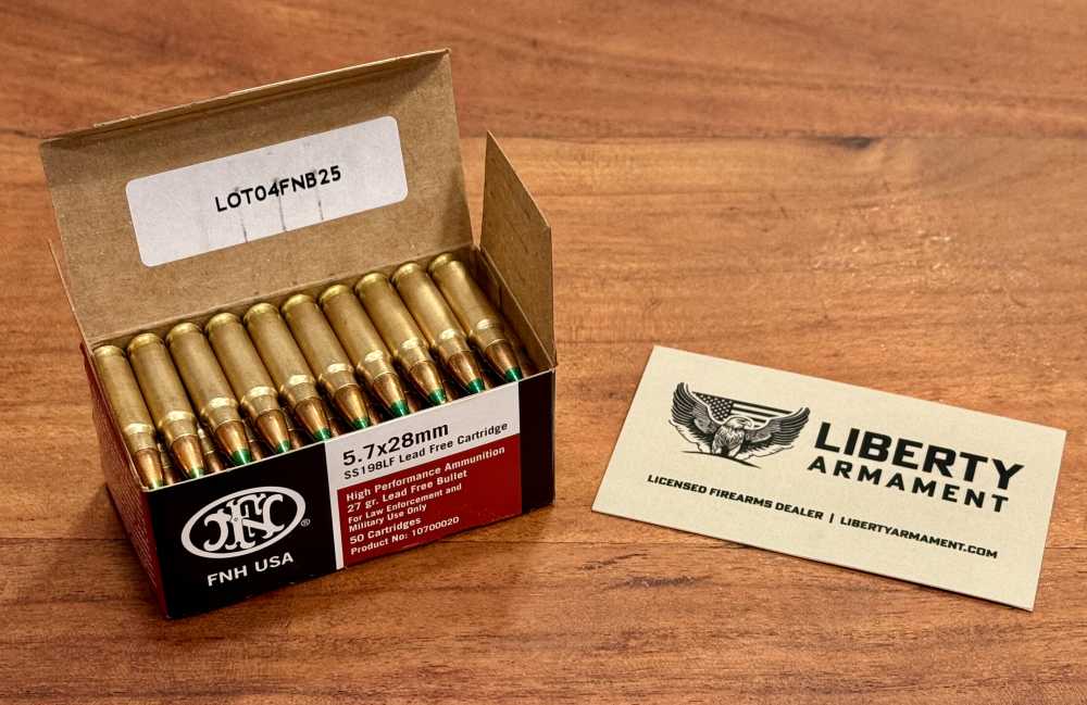 5.7x28 Ammo, FN SS198LF 27gr Ammunition-img-2