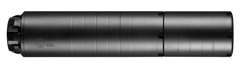 Dead Air WOLFMAN Wolfman Modular 9mm Luger 1.61" Black Cerakote 17-4 Stainl-img-0