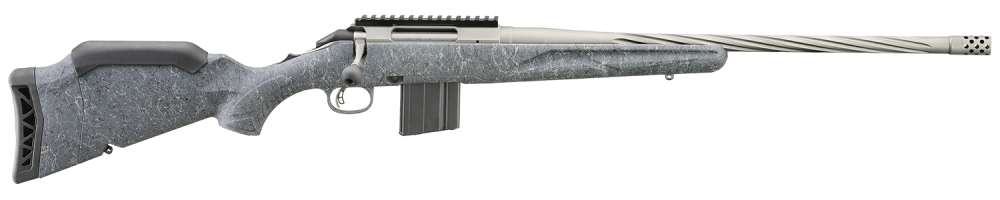 Ruger 46911 American II Full Size 6.5 Grendel 10+1 20" Cobalt Cerakote Spir-img-0
