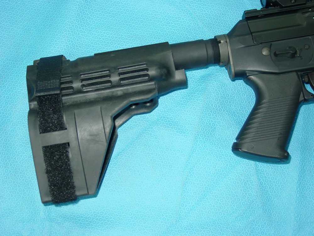 Sig Sauer P556 SWAT SBR – 5.56 NATO, Tactical Brace, Quad Rail, Optic-img-9