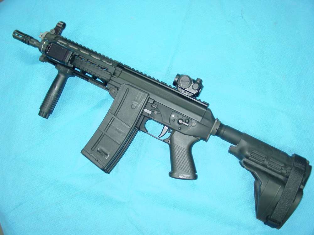 Sig Sauer P556 SWAT SBR – 5.56 NATO, Tactical Brace, Quad Rail, Optic-img-0