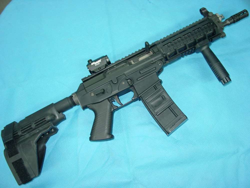 Sig Sauer P556 SWAT SBR – 5.56 NATO, Tactical Brace, Quad Rail, Optic-img-5
