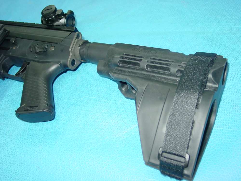 Sig Sauer P556 SWAT SBR – 5.56 NATO, Tactical Brace, Quad Rail, Optic-img-4