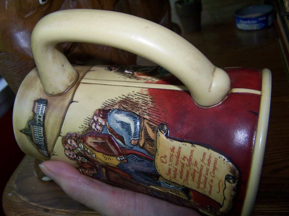 1776  mug - Birth of a Nation =  Signing of Declaration , Beautifully done-img-2