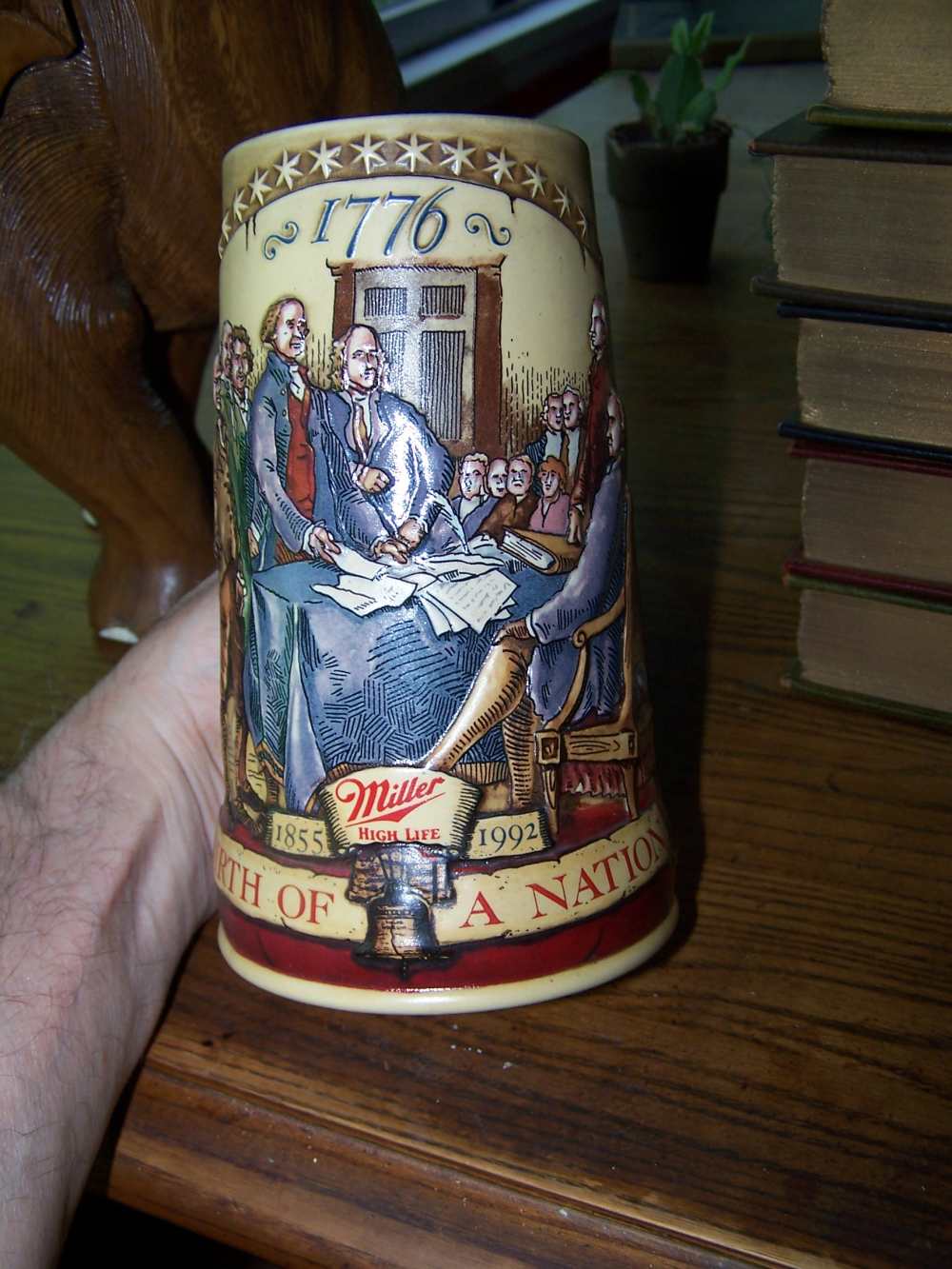 1776  mug - Birth of a Nation =  Signing of Declaration , Beautifully done-img-0