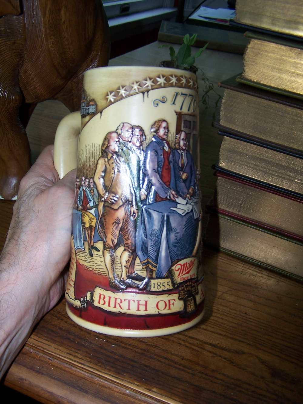 1776  mug - Birth of a Nation =  Signing of Declaration , Beautifully done-img-1