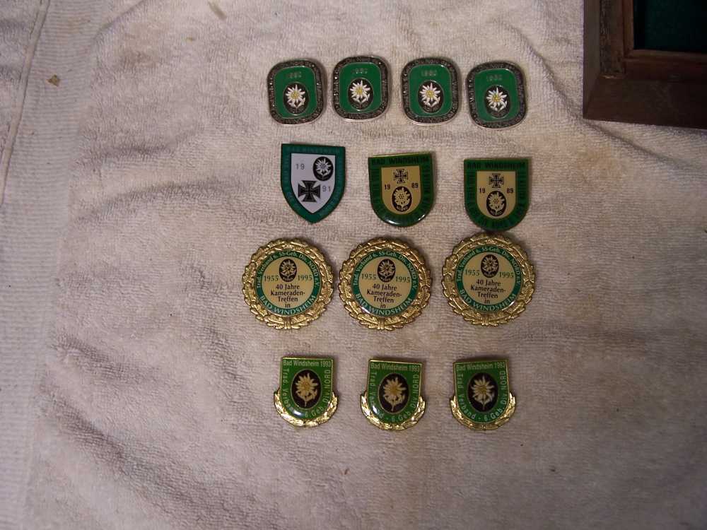 6 th  SS Ger Div Nord  collection  - Has Edelweiss flower  13 pcs History-img-4