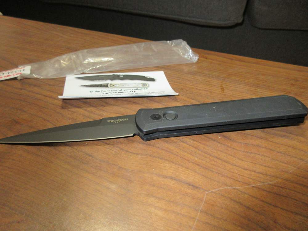 PRO-TECH 921 SWAT GODFATHER BLACK ALUMINUM 4" AUTOMATIC-img-7