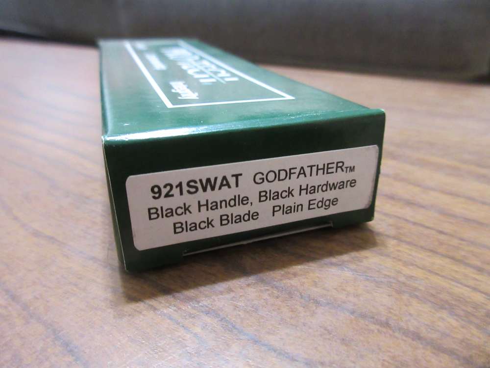 PRO-TECH 921 SWAT GODFATHER BLACK ALUMINUM 4" AUTOMATIC-img-1