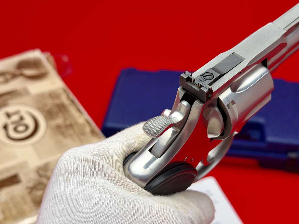 1995 Colt Python 8" Vent Rib .357 Magnum Factory Stainless Finish In Box!-img-12