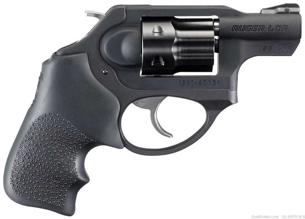 RUGER LCRX LCR-X MATTE BLACK FINISH RUBBER HAMMER FIRED 1.875" BBL .22WMR-img-0