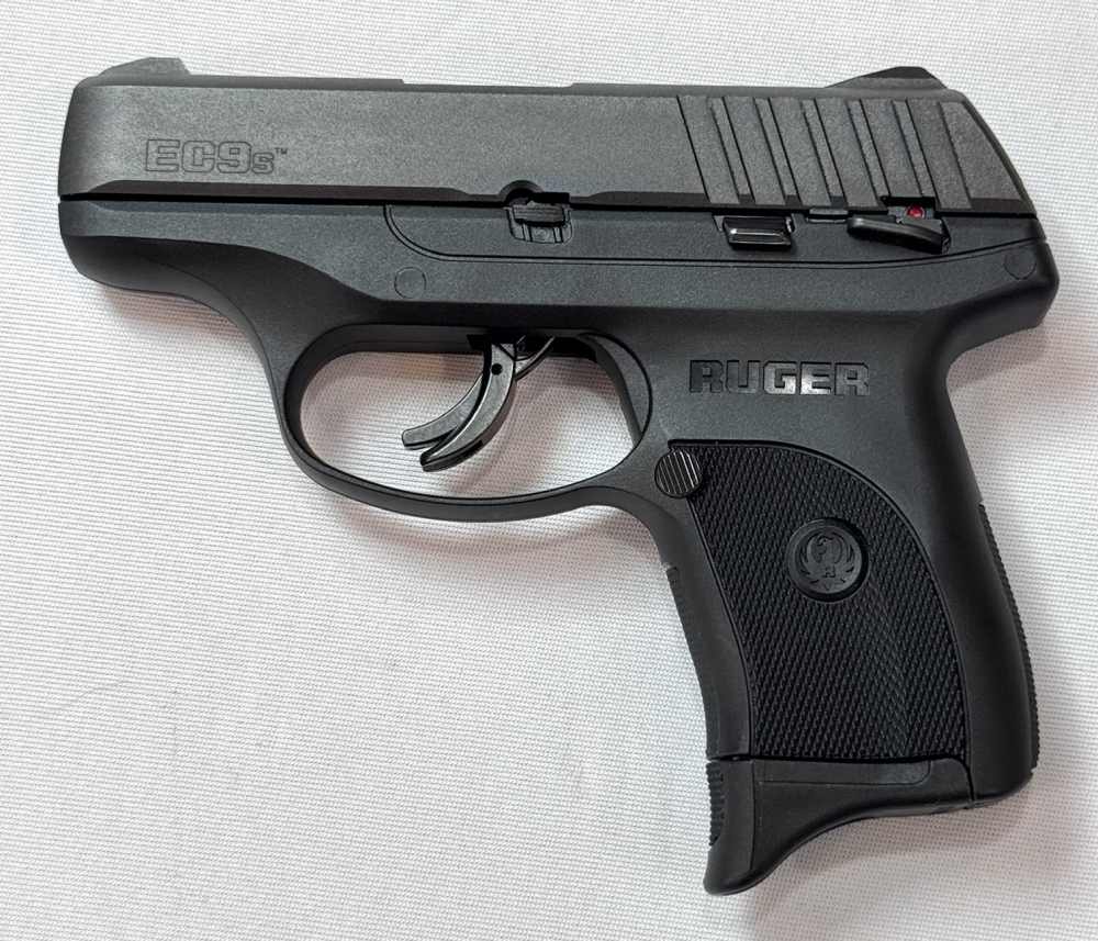 Ruger EC9s Pistol, 9mm, 3.12" Barrel, 4x7 Round Magazines, Clean!-img-0