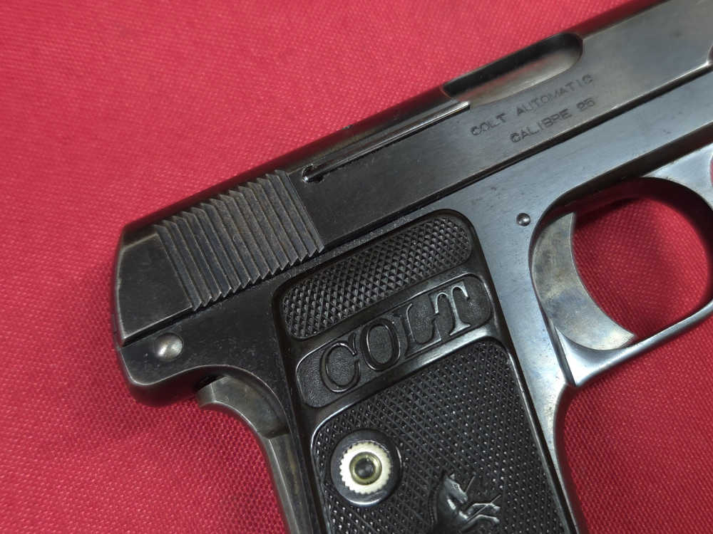 Colt M1908 1908 Vest Pocket 25acp Semi Auto Pistol 1918 Nice Cond C&R-img-7