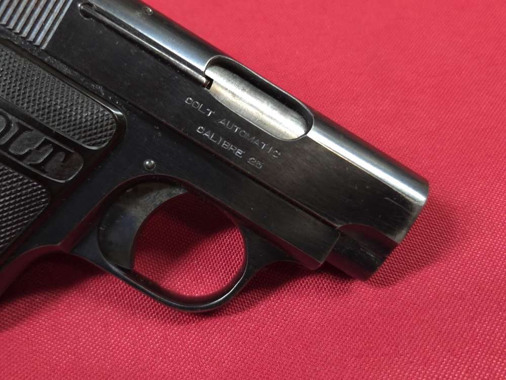 Colt M1908 1908 Vest Pocket 25acp Semi Auto Pistol 1918 Nice Cond C&R-img-9