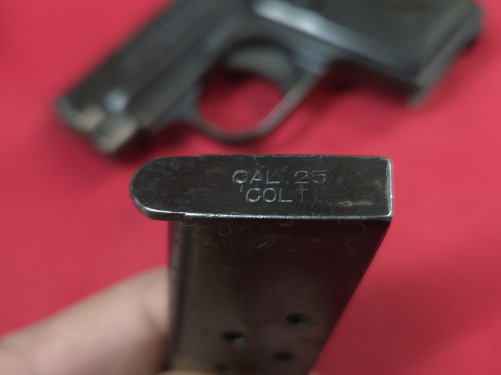 Colt M1908 1908 Vest Pocket 25acp Semi Auto Pistol 1918 Nice Cond C&R-img-22