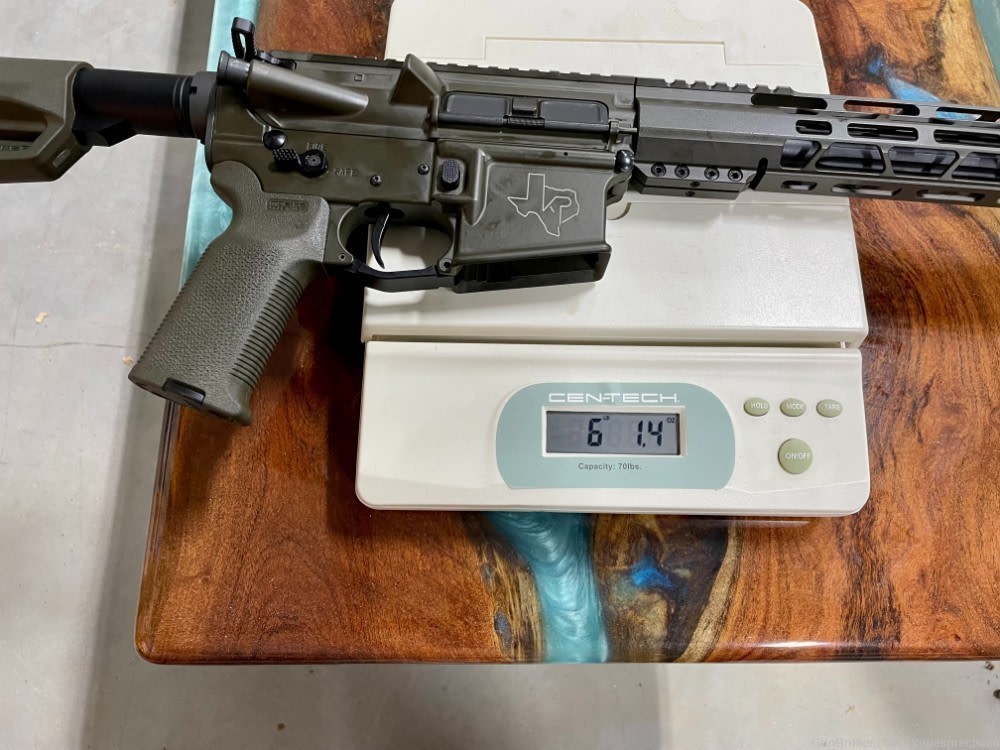 Kopes Precision 6.8 SPC II Rifle, OD Green -img-5