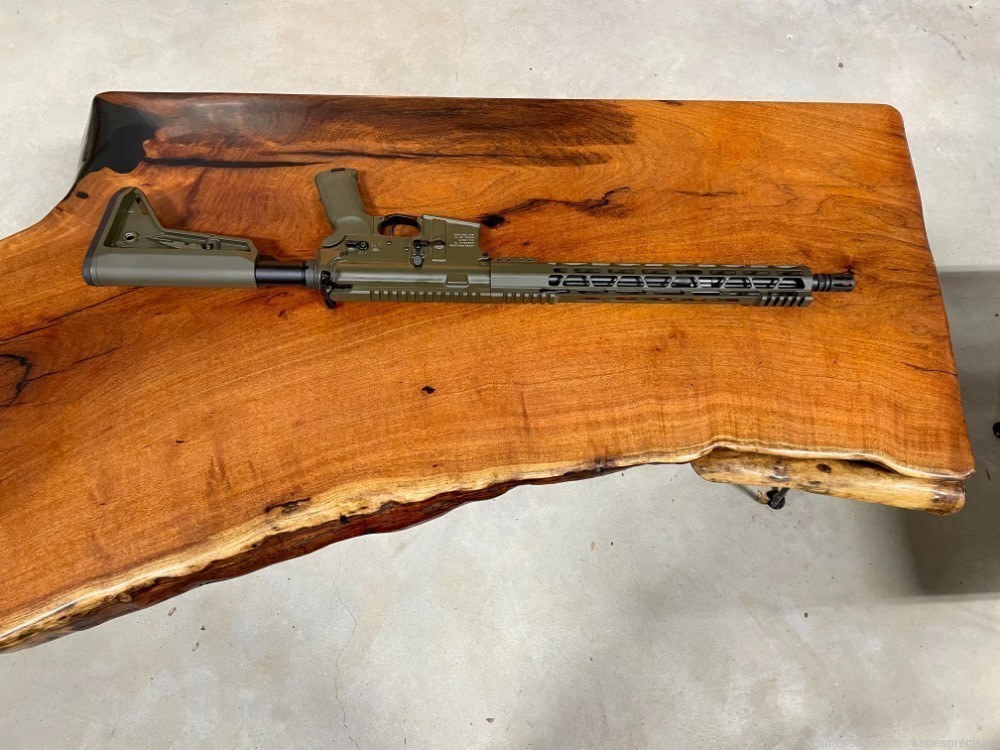 Kopes Precision 6.8 SPC II Rifle, OD Green -img-3