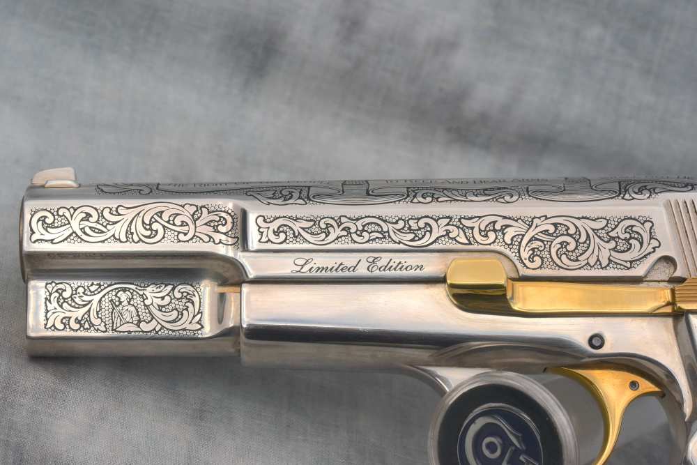 ENGRAVED Browning Hi Power Second Amendment Edition 40 S&W-img-6