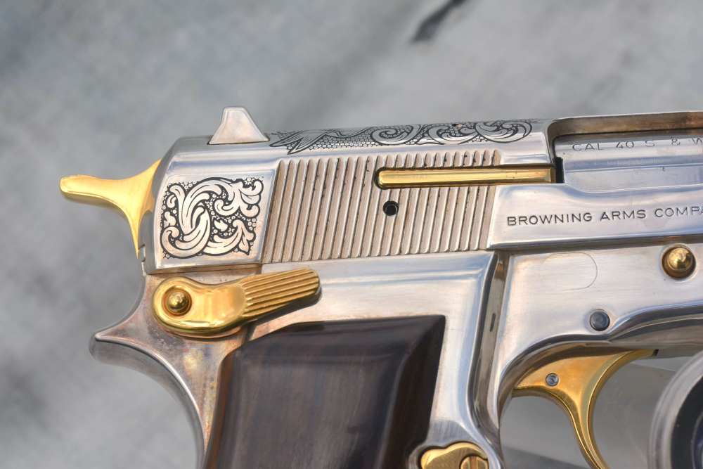 ENGRAVED Browning Hi Power Second Amendment Edition 40 S&W-img-8