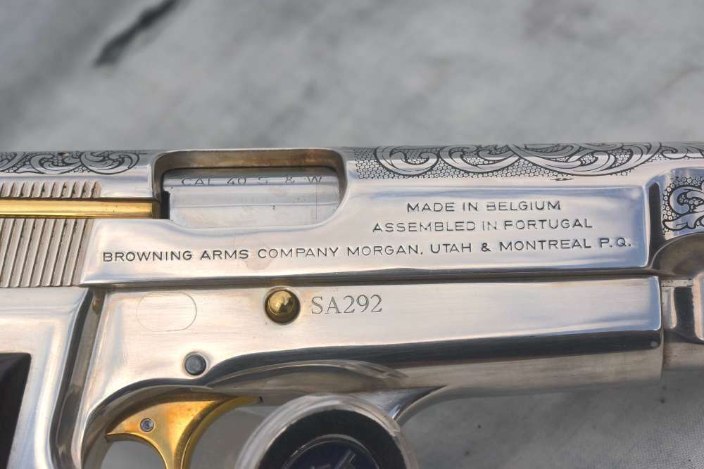 ENGRAVED Browning Hi Power Second Amendment Edition 40 S&W-img-9