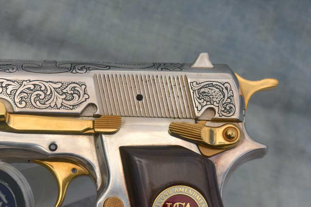 ENGRAVED Browning Hi Power Second Amendment Edition 40 S&W-img-5