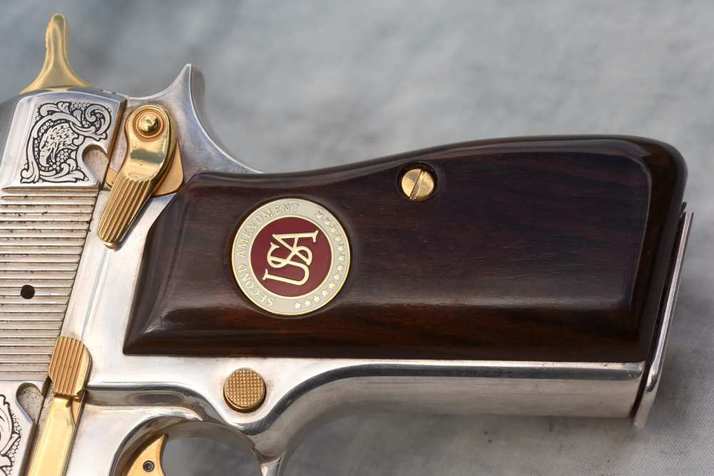 ENGRAVED Browning Hi Power Second Amendment Edition 40 S&W-img-4