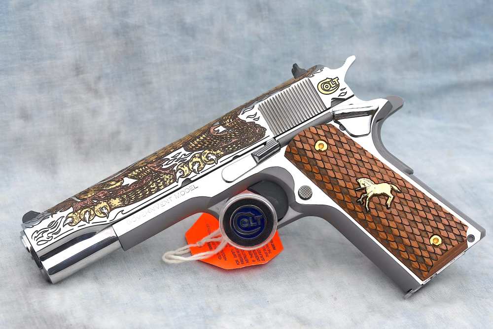 RARE NIB Colt 1911 TALO Edition Dragon 38 Super-img-2