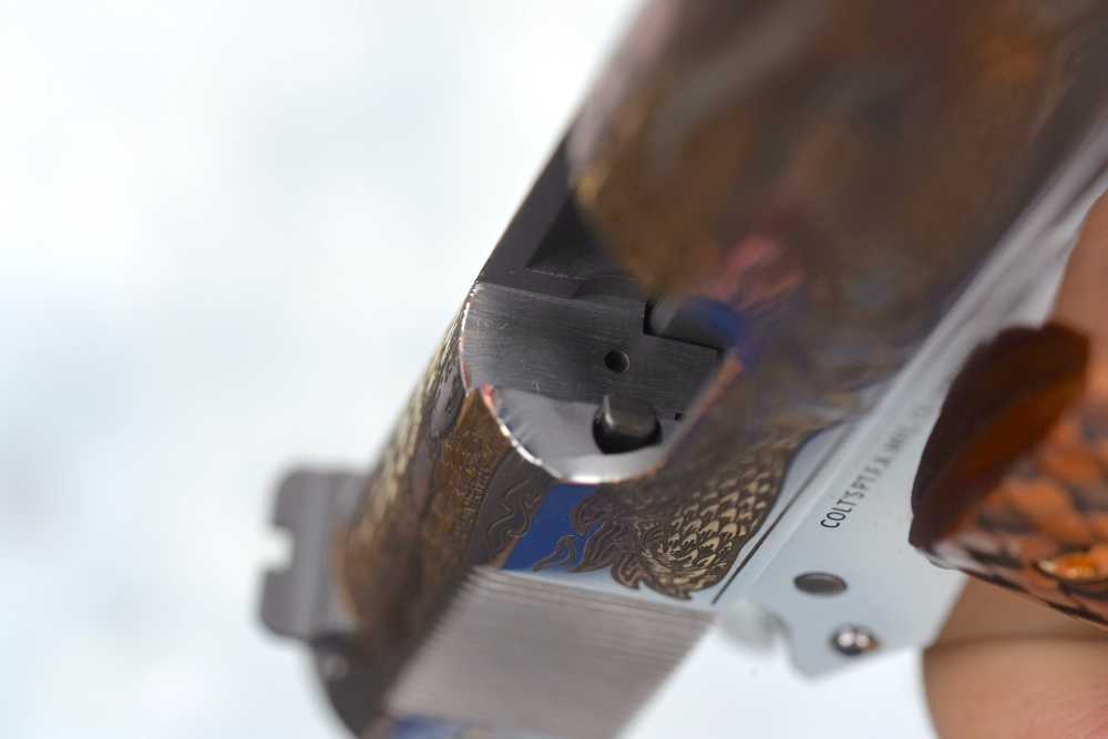 RARE NIB Colt 1911 TALO Edition Dragon 38 Super-img-21