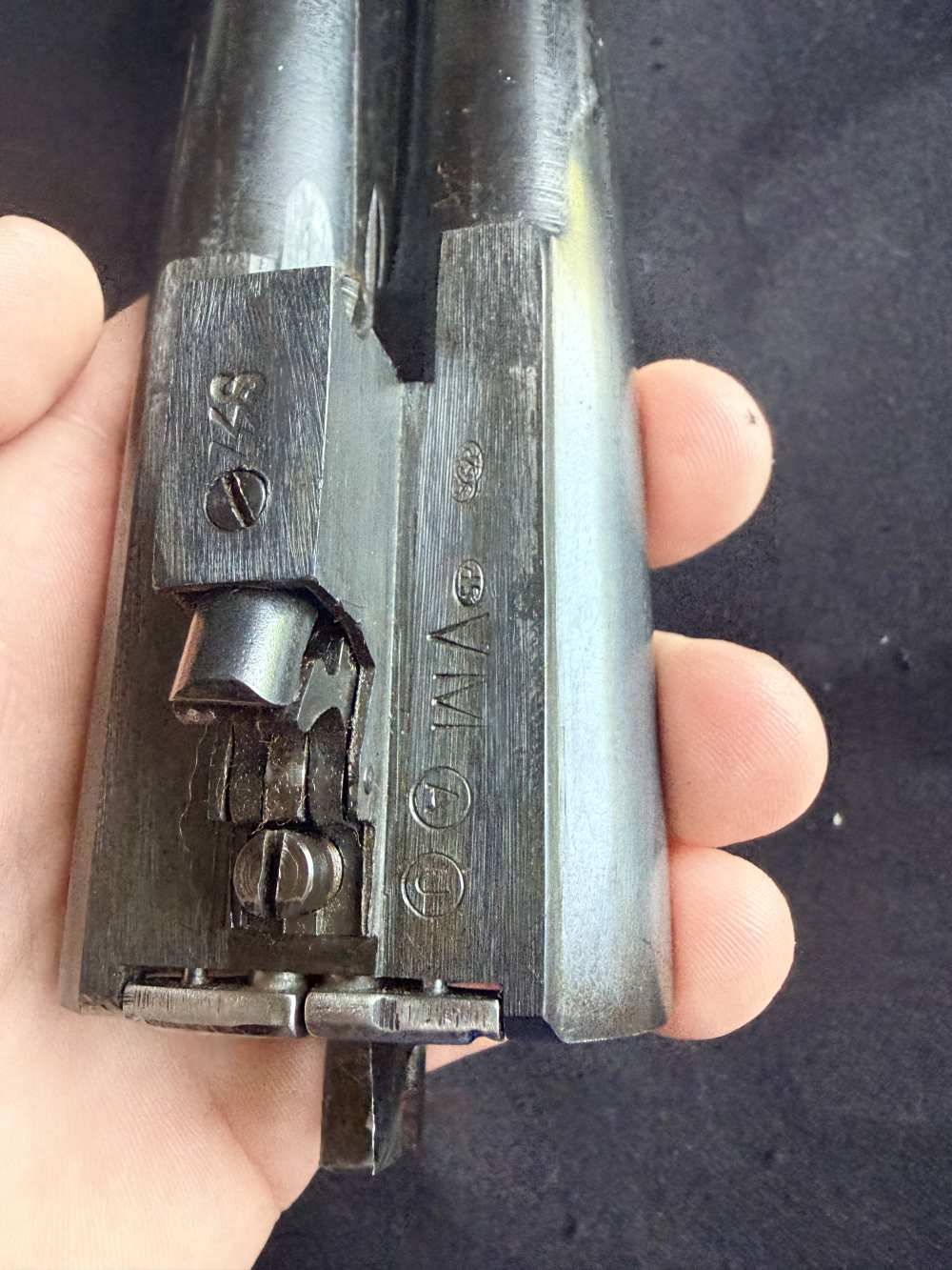 1966 - Savage/Fox Model B-SE Side-by-Side Shotgun 12 ga., 28" vent rib-img-10