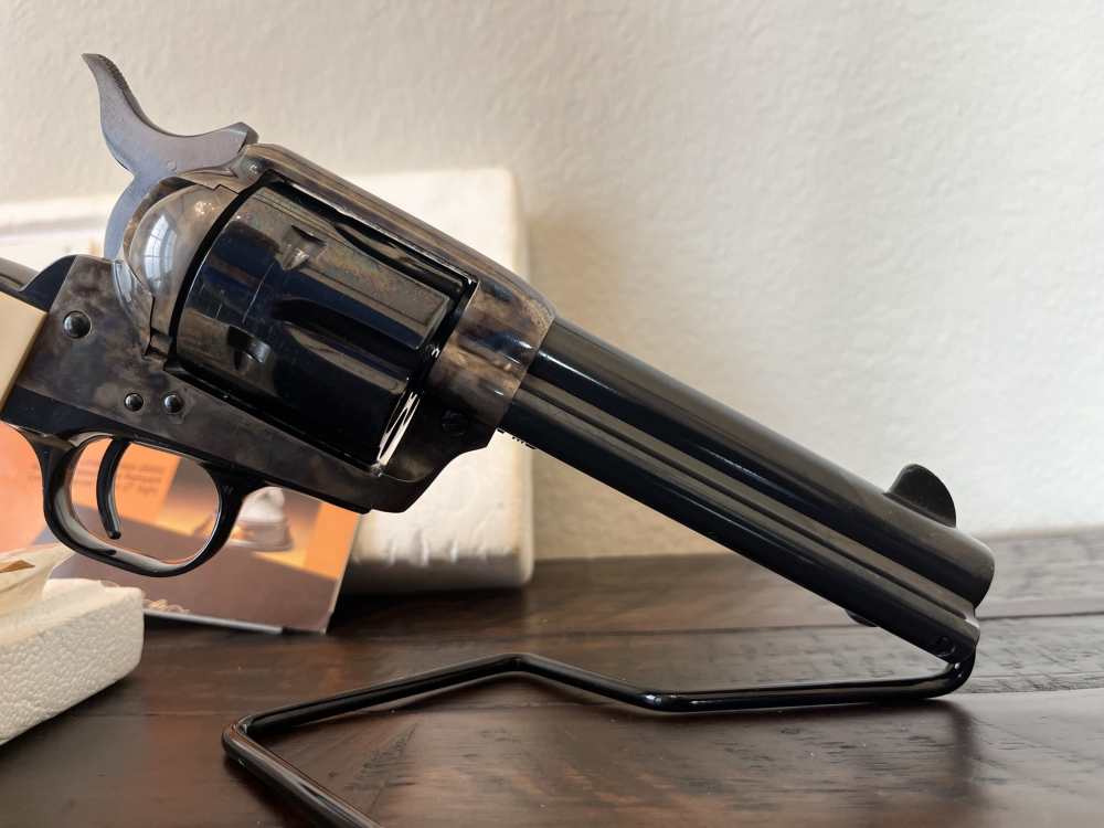 1982 Colt SAA Ivory, .45, 4.75" barrel - with box and papers-img-12