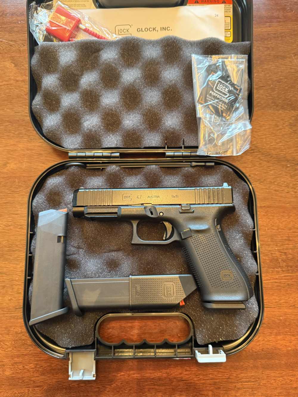 NIB Gen 5 Glock 47 MOS (3) 17 Rd Magazines -img-0