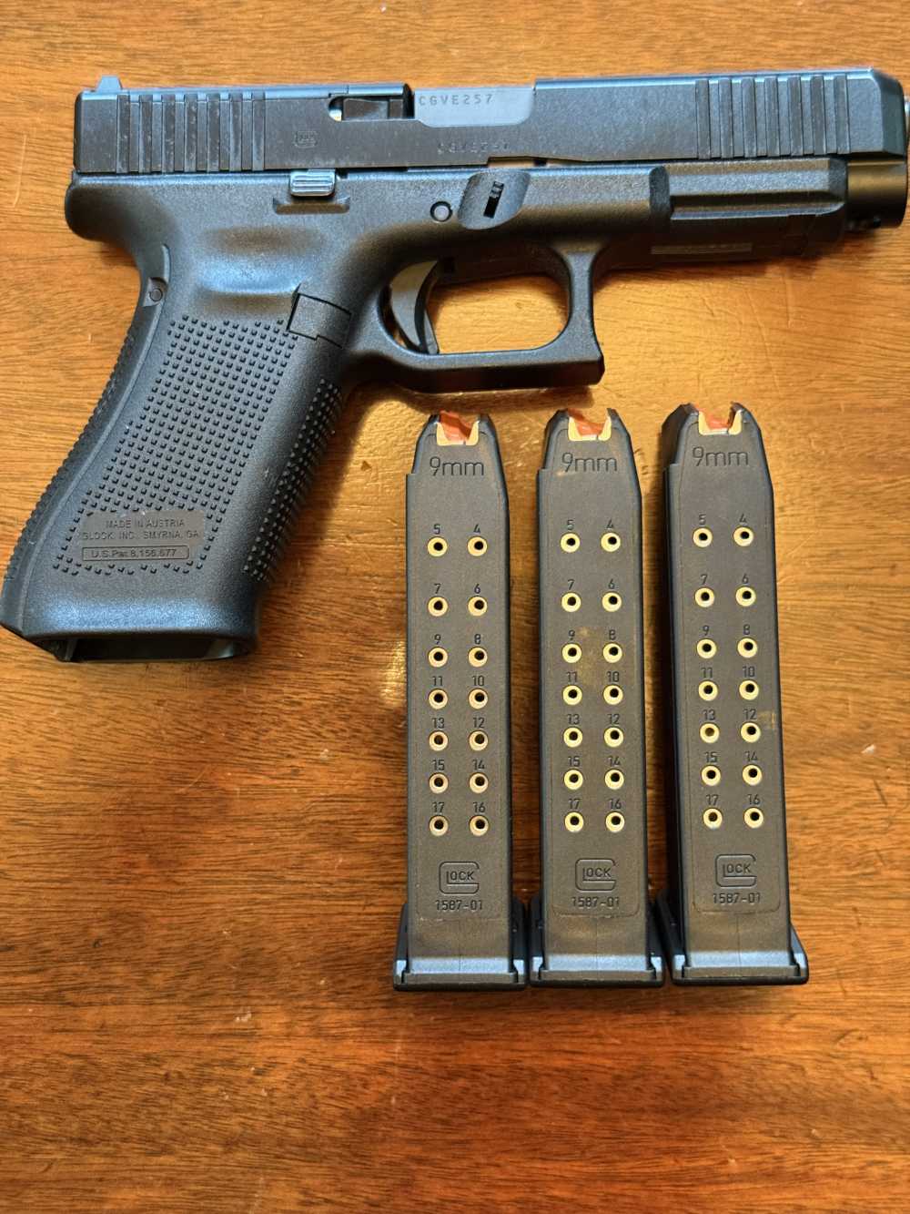 NIB Gen 5 Glock 47 MOS (3) 17 Rd Magazines -img-5