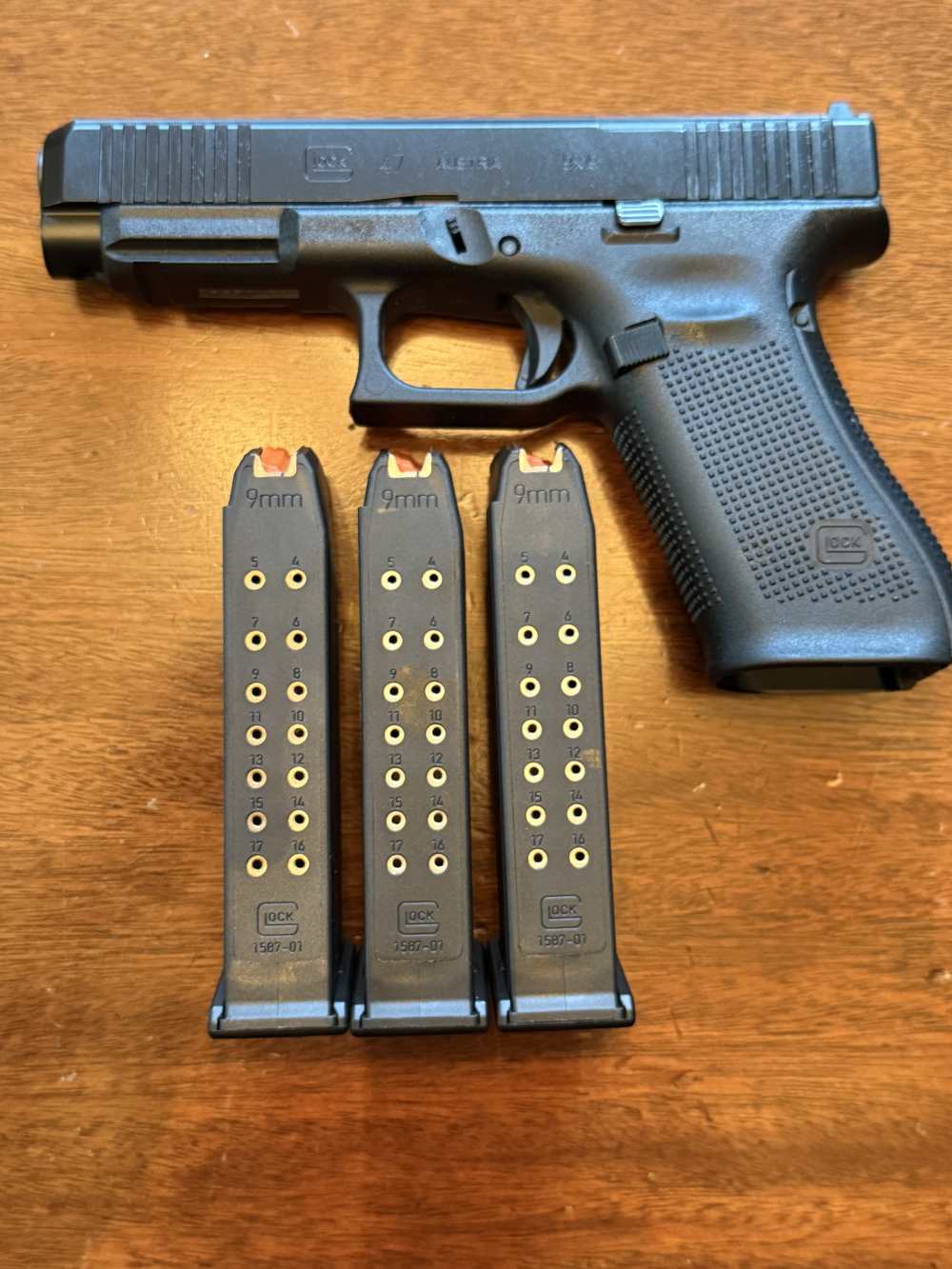 NIB Gen 5 Glock 47 MOS (3) 17 Rd Magazines -img-6