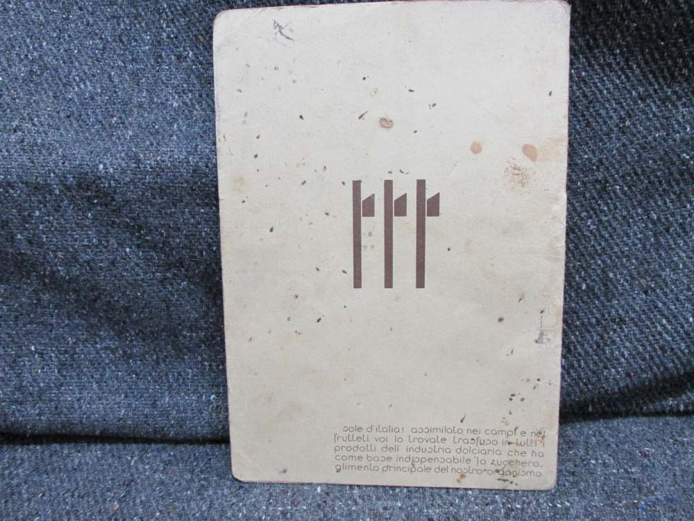 ORIGINAL WWII ITALIAN FASCIST PRIMARY SCHOOL REPORT CARD 1935-1936-img-1