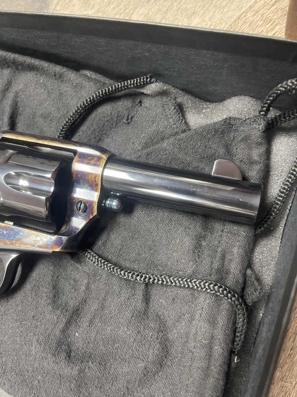 LNIB Standard Manufacturing Sheriffs Model 45 COLT Case Color Single Action-img-10