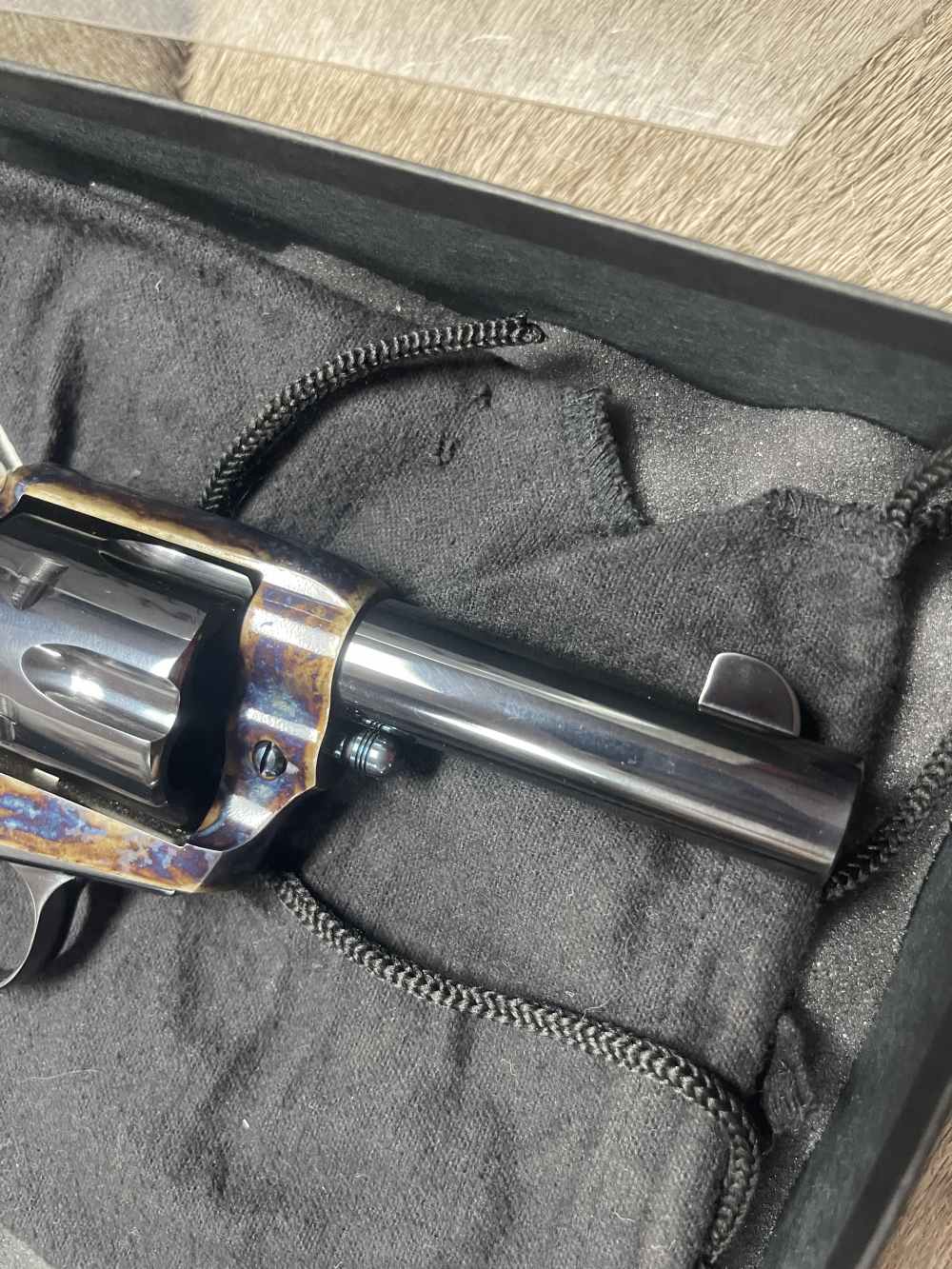 LNIB Standard Manufacturing Sheriffs Model 45 COLT Case Color Single Action-img-11