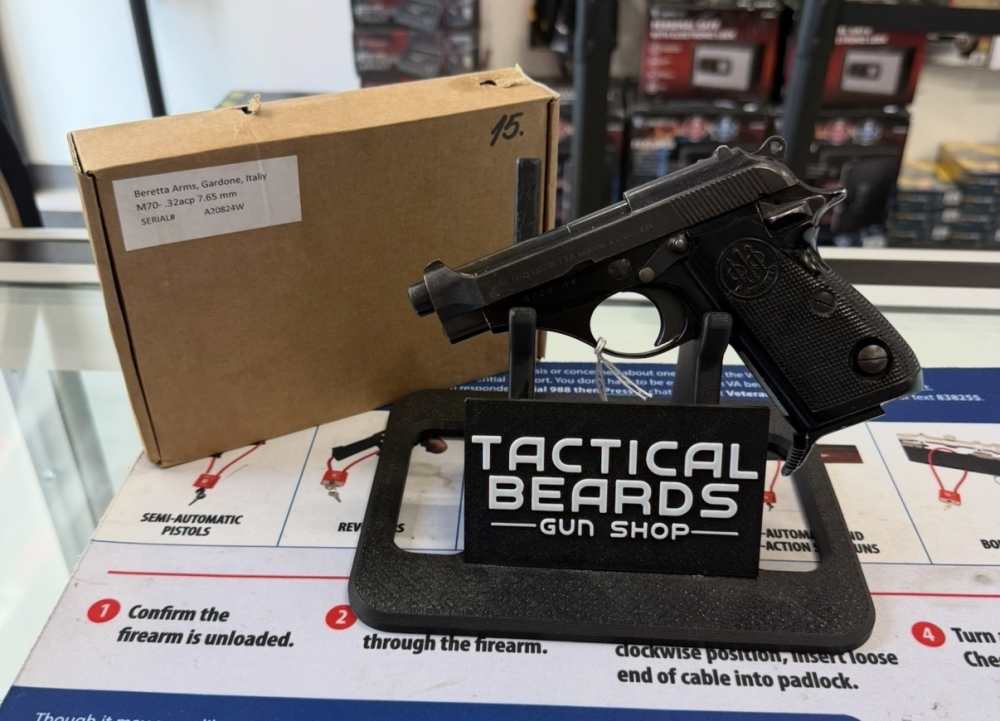 Pietro Beretta M70 Surplus .32ACP (7.65 Browning)-img-1