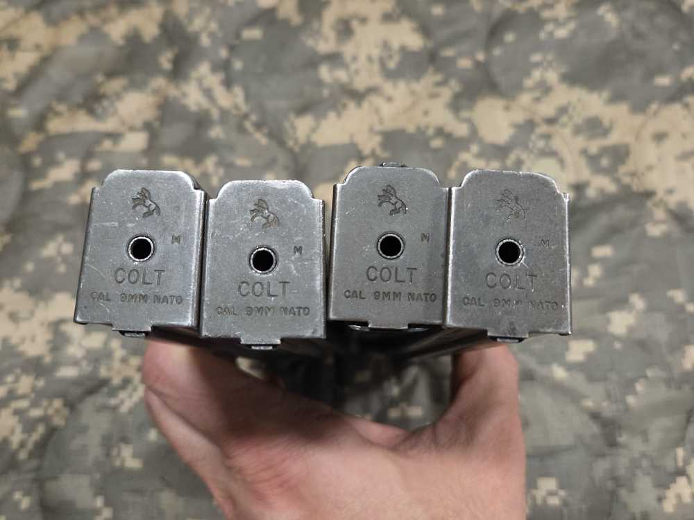 (4) Original Colt 9mm 30rd Magazines! AR-9/AR-15-img-3