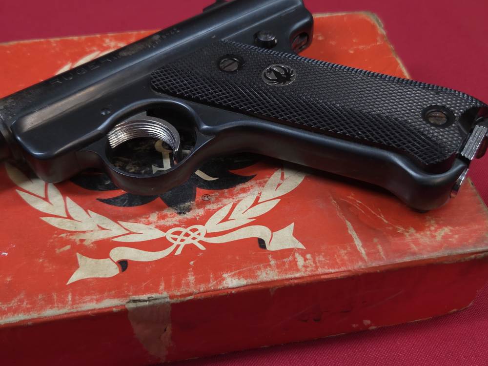 Ruger Mark I 22lr Semi Auto Pistol Blued 4" w/ Box Paperowrk C&R-img-8