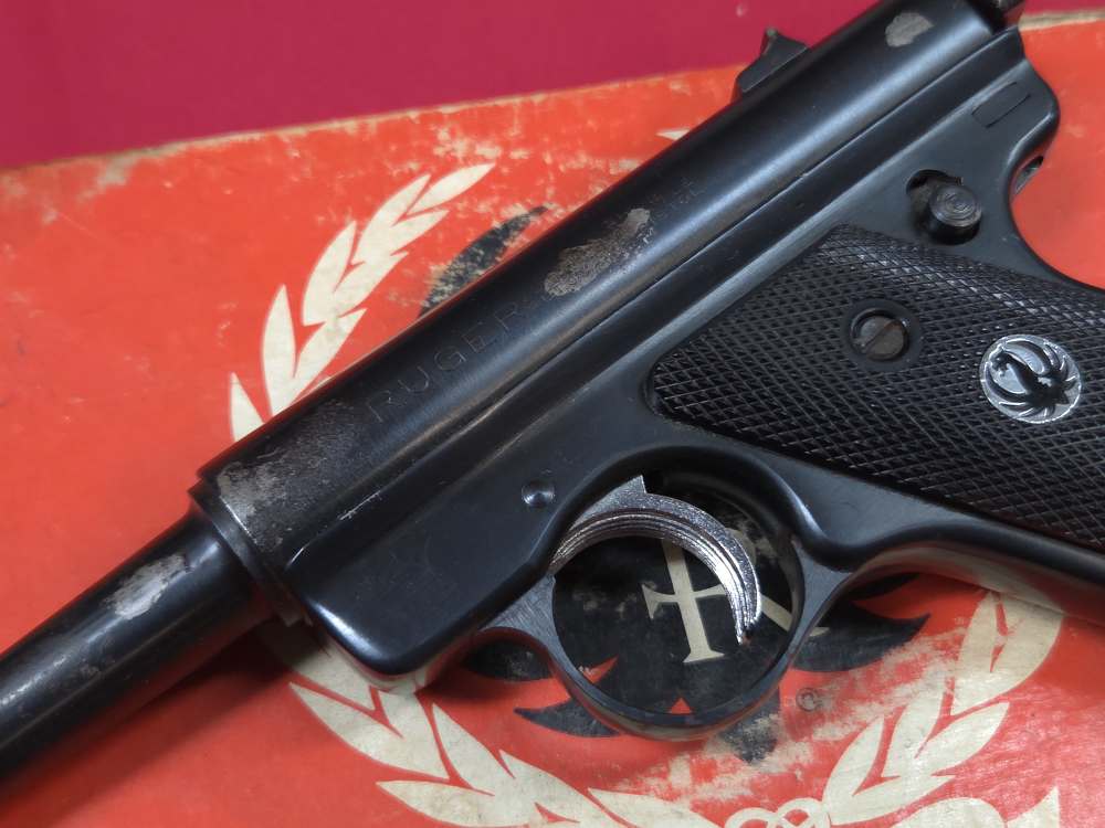 Ruger Mark I 22lr Semi Auto Pistol Blued 4" w/ Box Paperowrk C&R-img-5