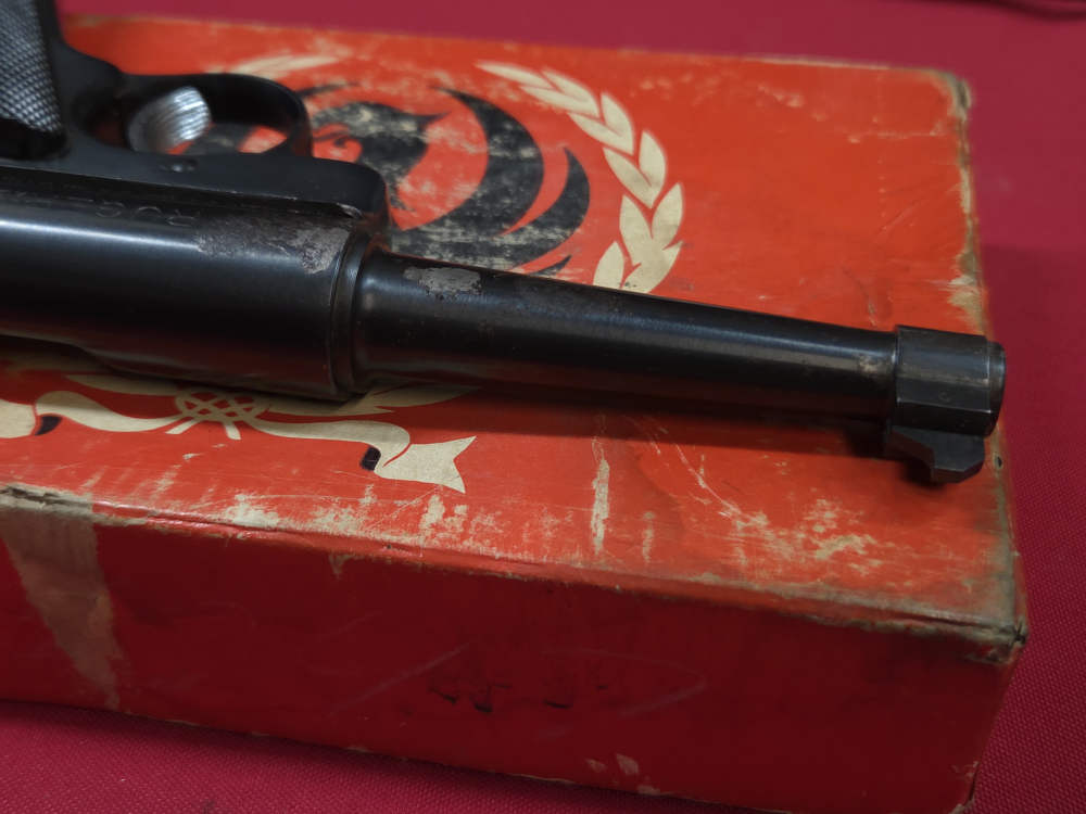 Ruger Mark I 22lr Semi Auto Pistol Blued 4" w/ Box Paperowrk C&R-img-11