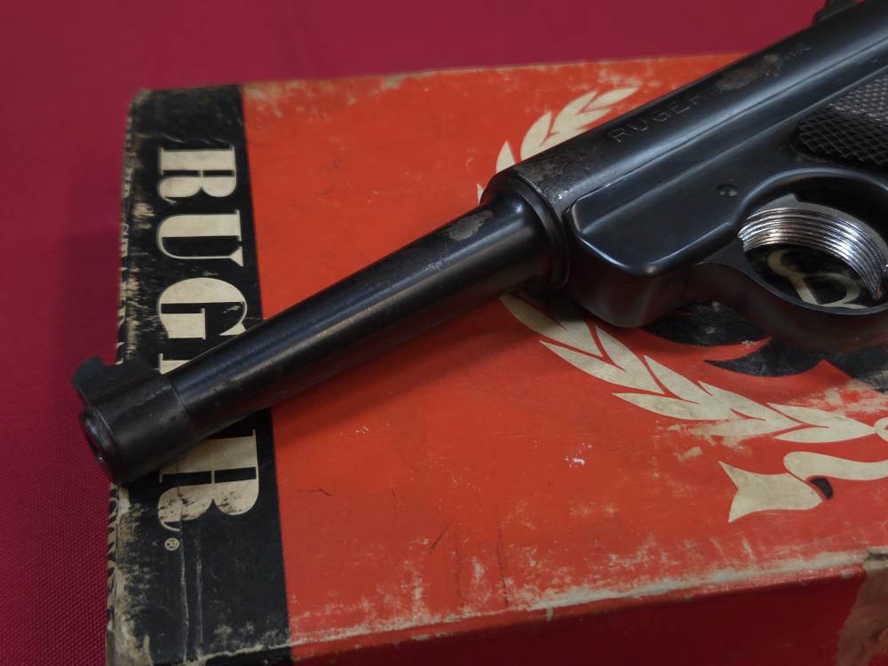 Ruger Mark I 22lr Semi Auto Pistol Blued 4" w/ Box Paperowrk C&R-img-9