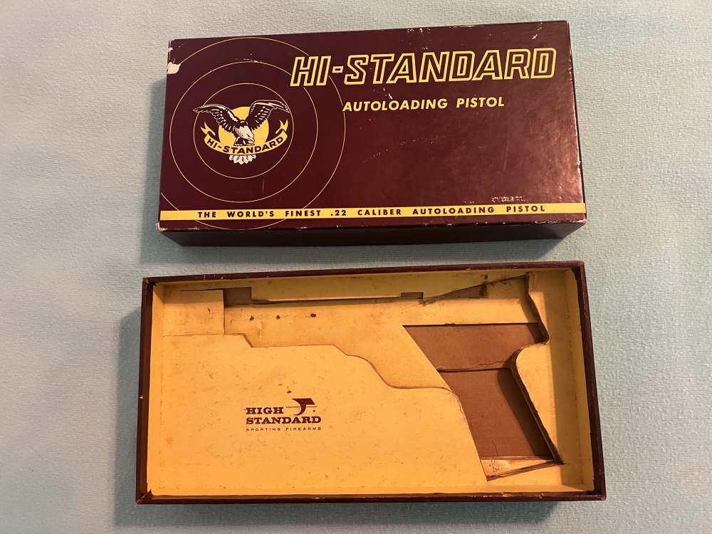 High Standard Pistol Box - Empty.-img-0