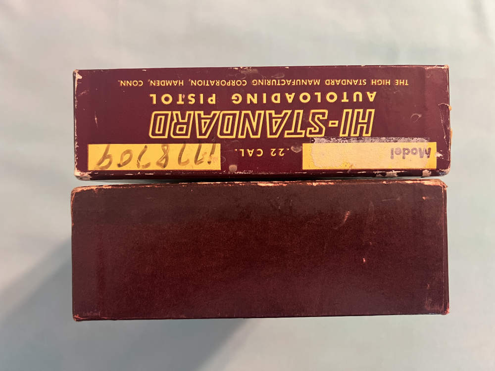 High Standard Pistol Box - Empty.-img-7