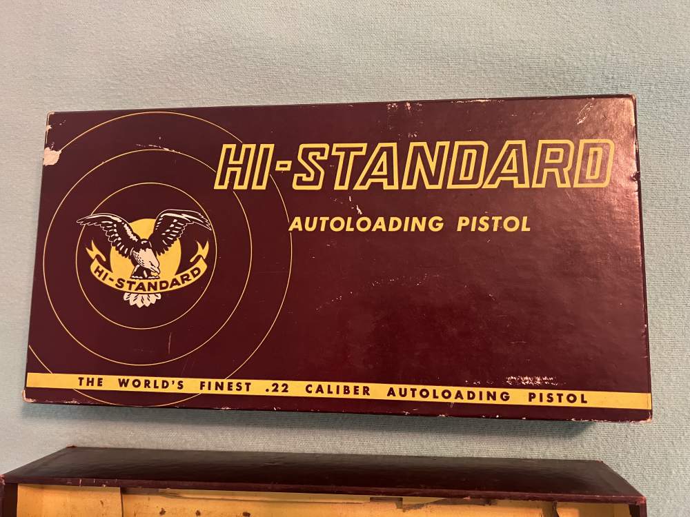High Standard Pistol Box - Empty.-img-1