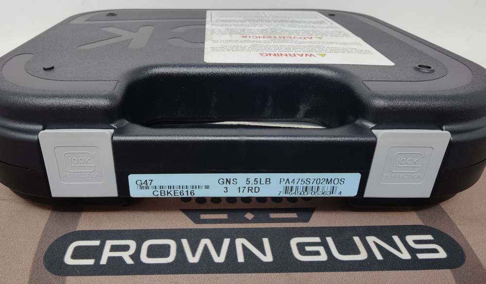 Glock 47 MOS in 9mm, Night Sights, MOS Plates, EXCELLENT Condition-img-6