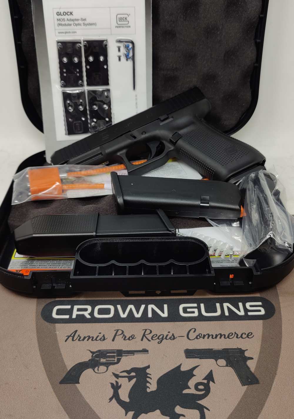 Glock 47 MOS in 9mm, Night Sights, MOS Plates, EXCELLENT Condition-img-0