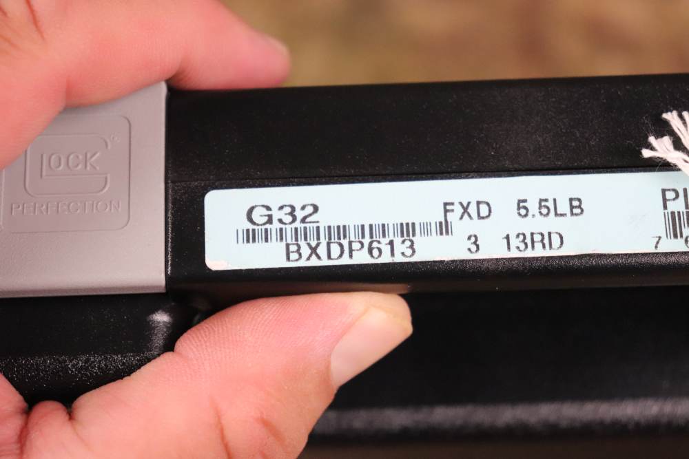 Glock 32 357 Sig 4" semi auto 3 mags NIB penny start scarce-img-28