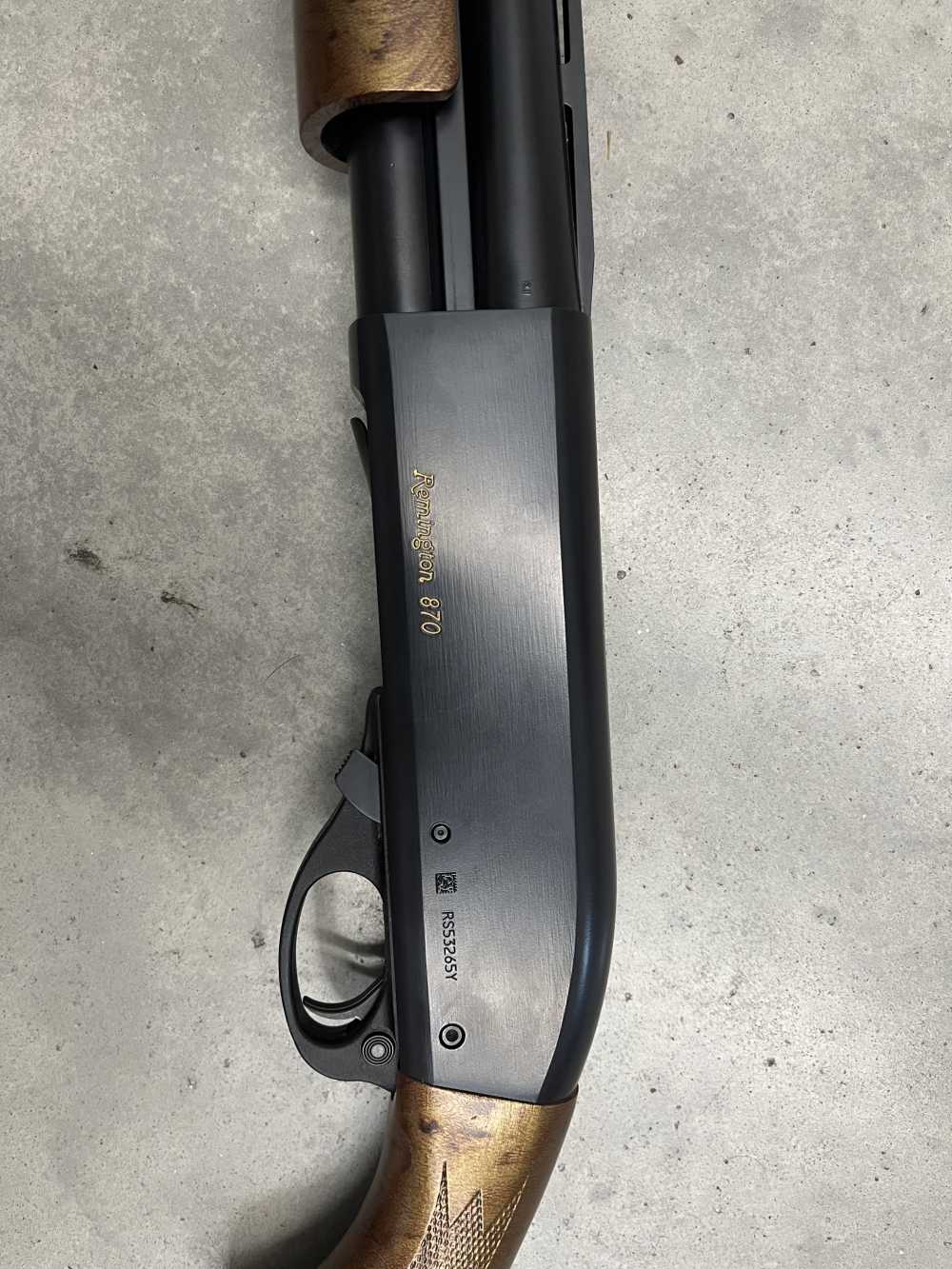 Remington 870 Gold Engraved /Hydrodip Stock Set / Cerakote-img-3